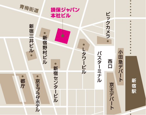 講座開催場所地図