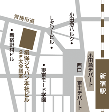 新宿会場地図